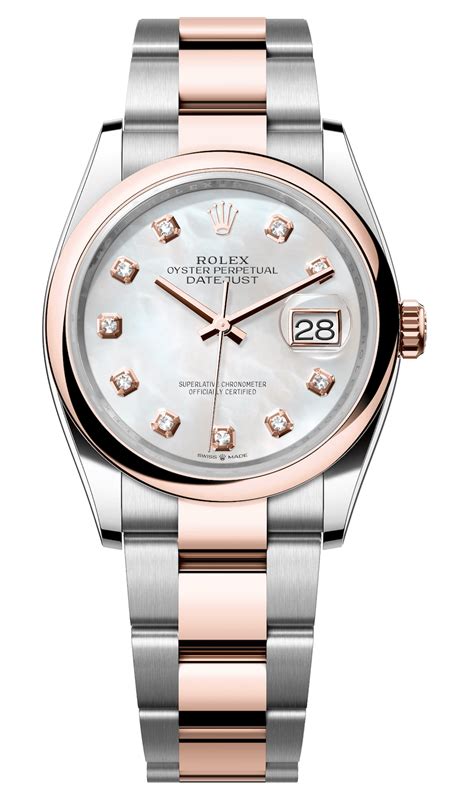 mother of pear replica rolex|Rolex datejust 36 everose gold.